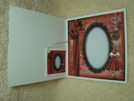 Insert to Compliment the Red Christmas Dress by Beverly Carmichael