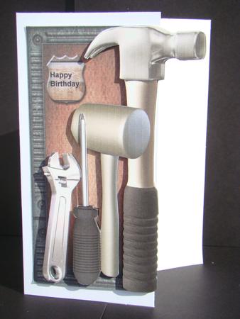 Over the Edge Male Card Tools by Beverly Carmichael