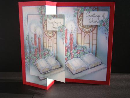No Hole Fold Back Christmas by Beverly Carmichael