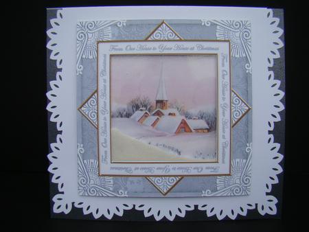 Pink Village Ours to Yours Diamond Megacoupage Cf Kit by Beverly Carmichael