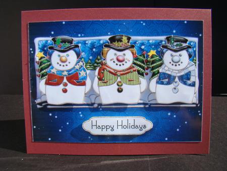 The Snowman Trio by Beverly Carmichael