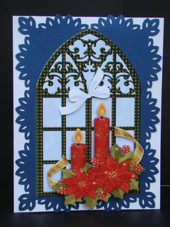 Christmas Window 2 by Beverly Carmichael