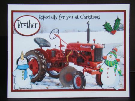 The Christmas Tractor by Beverly Carmichael