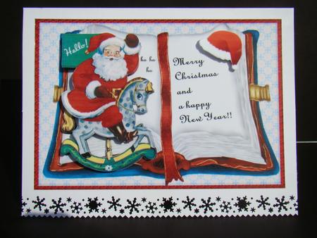 Book Vintage Santa by Beverly Carmichael