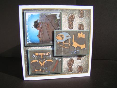 One for the Climber - Two Page Mini-kit by Beverly Carmichael