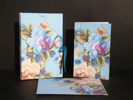 Stationary Box Set - English Rose by Beverly Carmichael