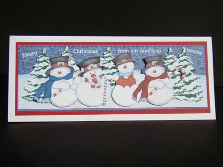 Mini Kit Large Dl Snow Fun by Beverly Carmichael