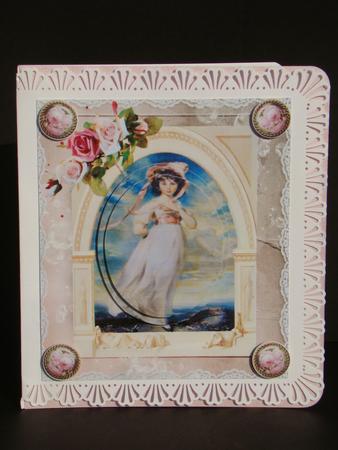 Vintage Portrait by the Sea Topper & Pyramid Layers by Beverly Carmichael