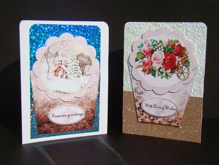 Bumperkit,over the Top Vintage Flowers & Christmas by Beverly Carmichael