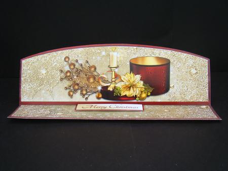 The Gift Arched Large Dl Easel Card Mini Kit by Beverly Carmichael