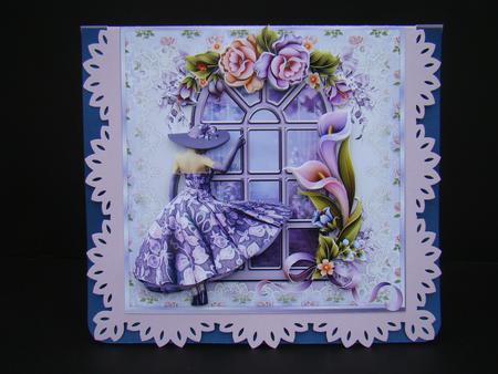 The Enchanted Garden Through the Window by Beverly Carmichael