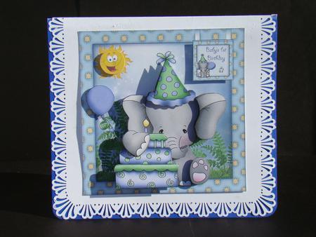 Little Baby Elephant by Beverly Carmichael