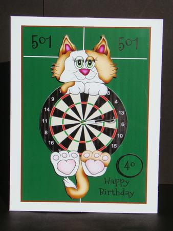 Dilly Dart Board by Beverly Carmichael