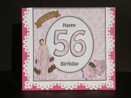 Vintage Fashion Lady Any Age 8x8 Mini Kit by Beverly Carmichael