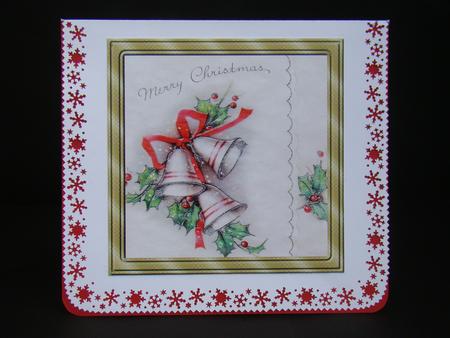 Merry Christmas Toppers and Sentiment Tags by Beverly Carmichael