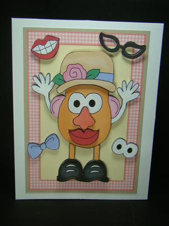 Mrs Potato Head by Beverly Carmichael