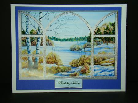 Winter View from the Window by Beverly Carmichael