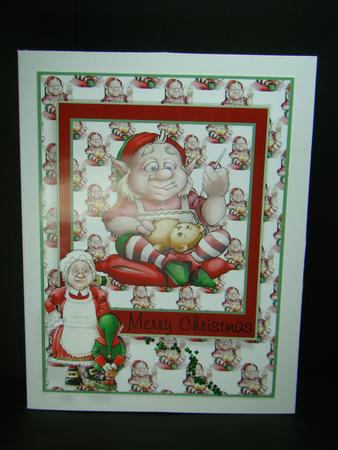 Sewing Elf by Beverly Carmichael
