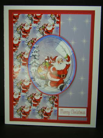 Vintage Santa by Beverly Carmichael
