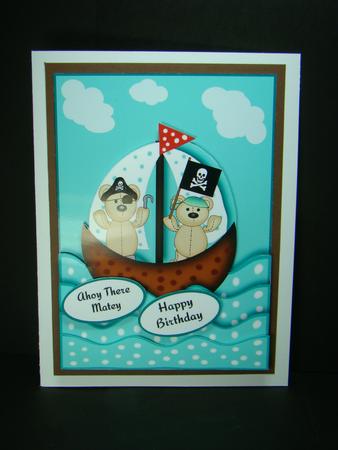 Bears in a Boat Ahoy There by Beverly Carmichael