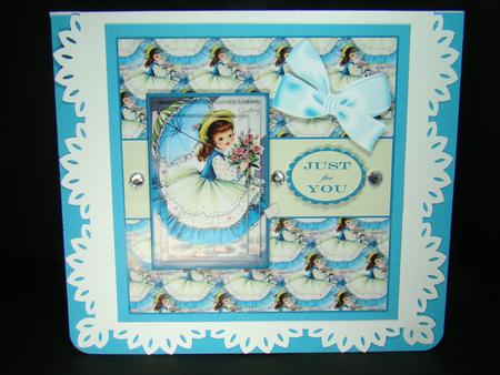 Vintage Delight Birthday Girl by Beverly Carmichael