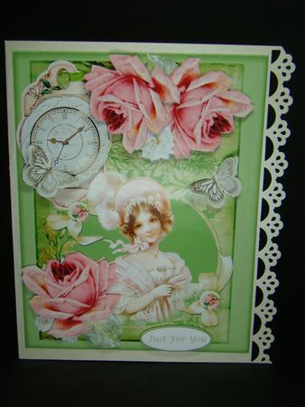 Endless Time Victorian Rose Topper & Decoupage by Beverly Carmichael