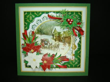 Christmas Vintage Stagecoach Ride by Beverly Carmichael