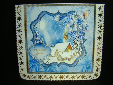 Mini Kit Winter Snowscene by Beverly Carmichael