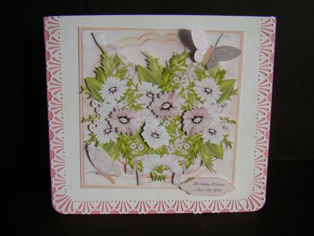 Pink Decadence Birthday Floral Mini Kit by Beverly Carmichael