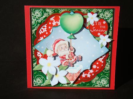 Christmas Santa Mini Kit by Beverly Carmichael
