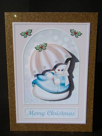Mrs Snowman by Beverly Carmichael