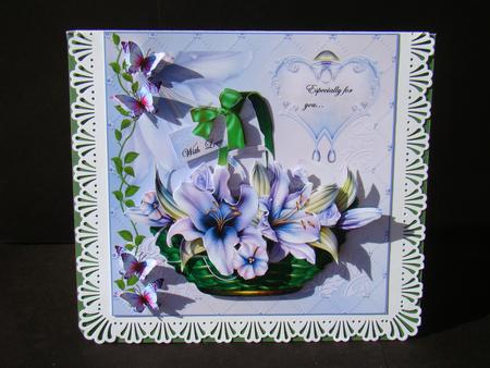 Mini Kit Flower Basket by Beverly Carmichael