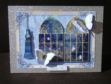 Forest Floor Double Window by Beverly Carmichael