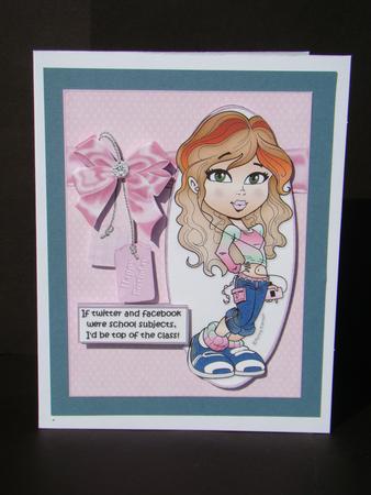 Teen Diva Top of the Class Quick Card by Beverly Carmichael