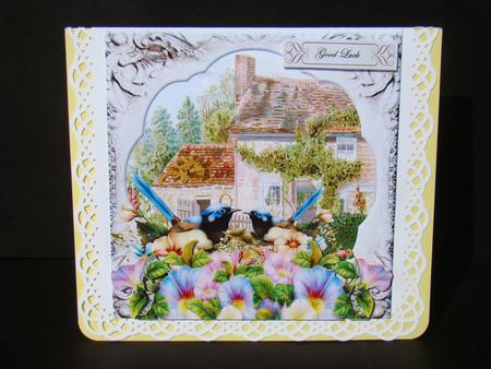New Home Topper Vintage Cottage by Beverly Carmichael