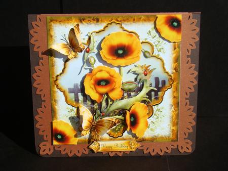 Beautiful Golden Poppy Field by Beverly Carmichael