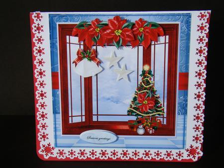 Christmas Bay Window by Beverly Carmichael