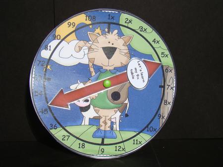 9x Table Nursery Rhyme by Beverly Carmichael