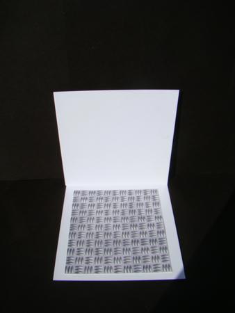 2 A5 Checker Plate Backing in Black & Silver by Beverly Carmichael