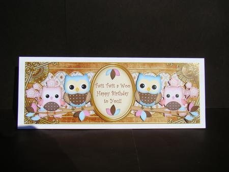 Mixed Owls Twit Twit a Woo! Large Dl Decoupage Step by Step by Beverly Carmichael