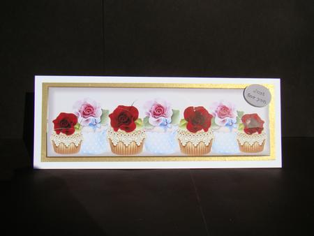 Large Scalloped Cupcakes 2 by Beverly Carmichael