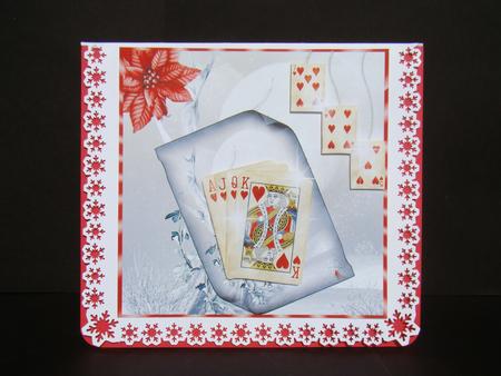 Christmas for Card Players Topper by Beverly Carmichael