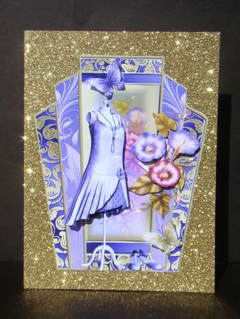 The Lilac Flapper Dress Topper by Beverly Carmichael