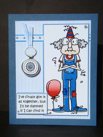 Gus Has Got It All Together Quick Card by Beverly Carmichael