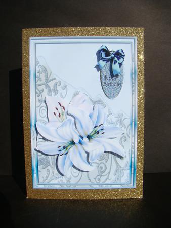 Vintage Lillies by Beverly Carmichael