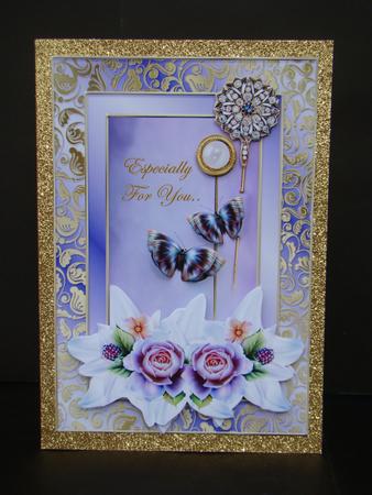 English Roses and Lillies by Beverly Carmichael