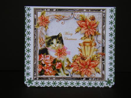 Christmas Kitten by Beverly Carmichael