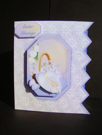 Easter Basket Zig Zag Border Mini Kit by Beverly Carmichael