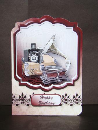 Vintage Sound and Vision Fancy Frame Mini Kit by Beverly Carmichael