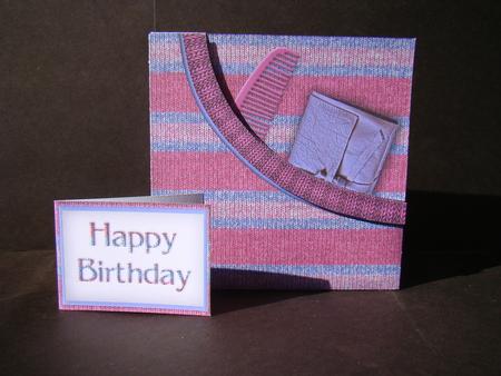 Knitted Pocket Card Mini Kit by Beverly Carmichael